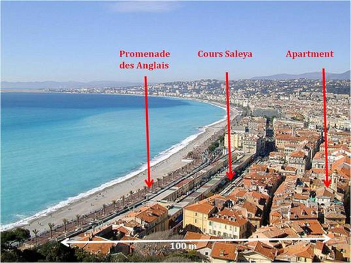 Apartmán Centrale 2 - F4 Spacieux Et Confortable Au Centre Du Vieux-Nice Exteriér fotografie